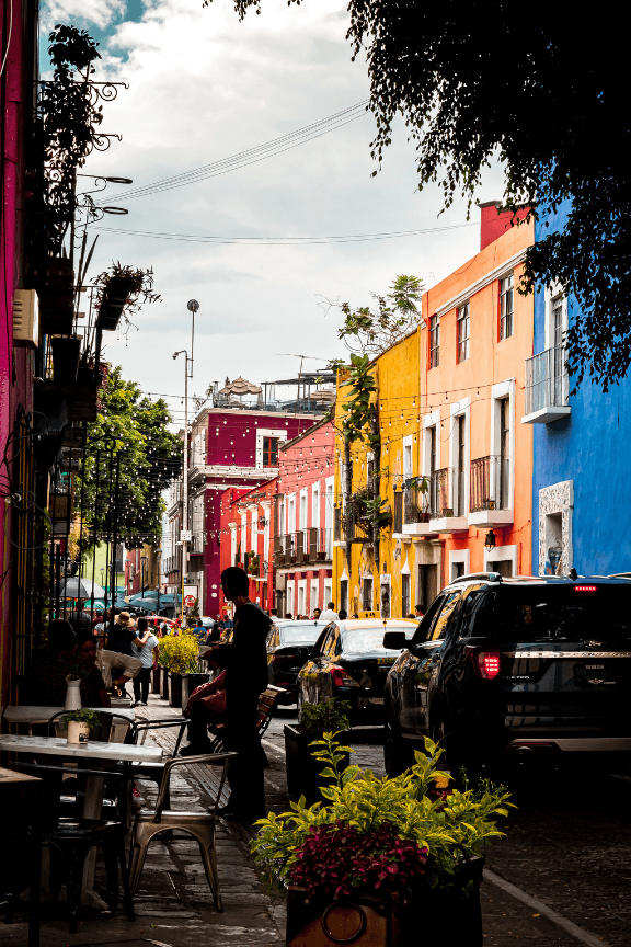 Mercado de artesanías Artesanías locales Mercados en Puebla